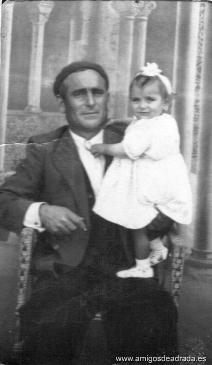 Juanita García y su padre Adolfo