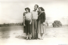 Anita, Justi, Hermina (cuñada)